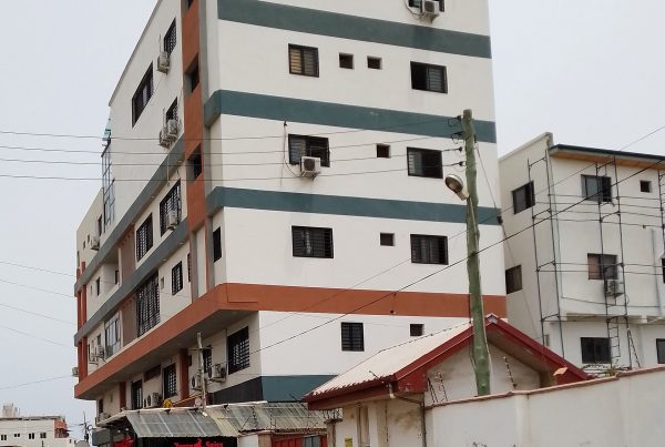 Apartment building in Osu, Accra